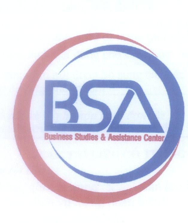 Mẫu nhãn hiệu BSA Business Studies & Assistance Center