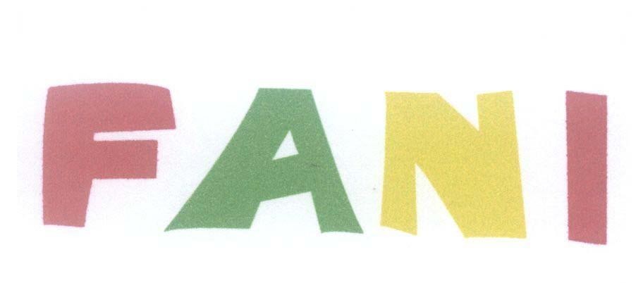 Mẫu nhãn hiệu FANI