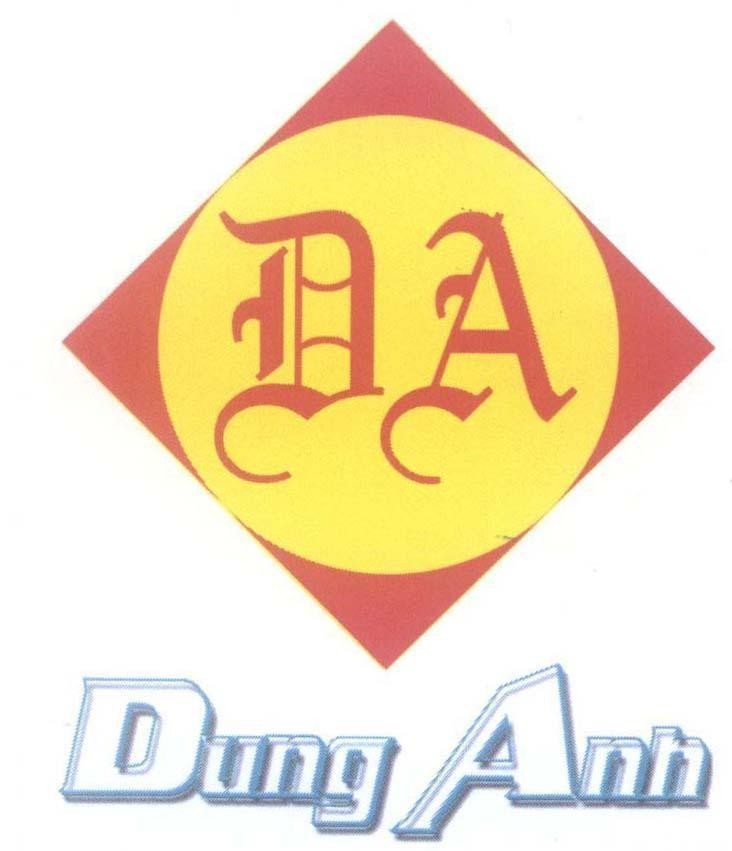 Mẫu nhãn hiệu D A Dung Anh
