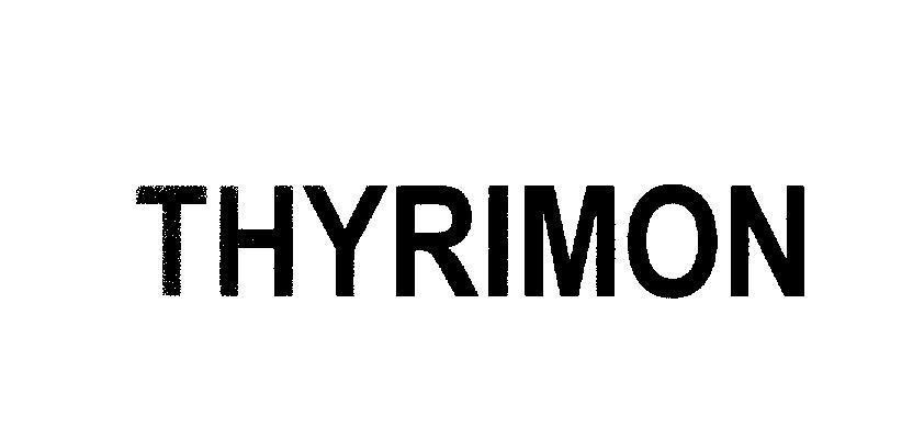 Mẫu nhãn hiệu THYRIMON