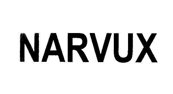 Mẫu nhãn hiệu NARVUX