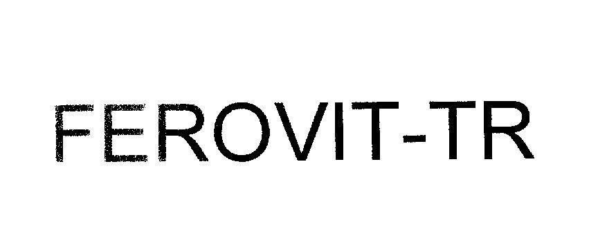 Mẫu nhãn hiệu FEROVIT-TR