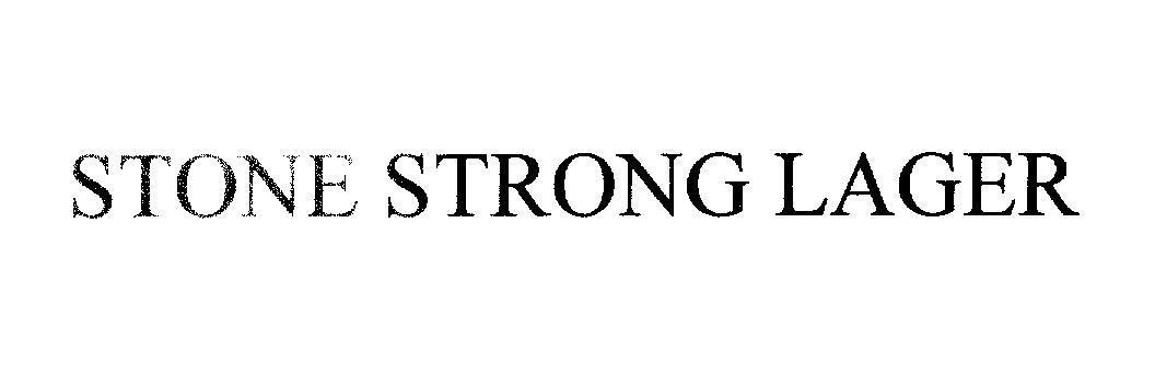Mẫu nhãn hiệu STONE STRONG LAGER