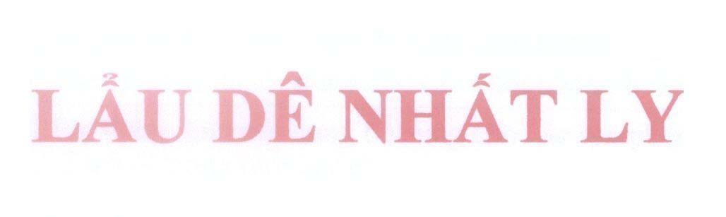 Mẫu nhãn hiệu Lẩu Dê Nhất Ly