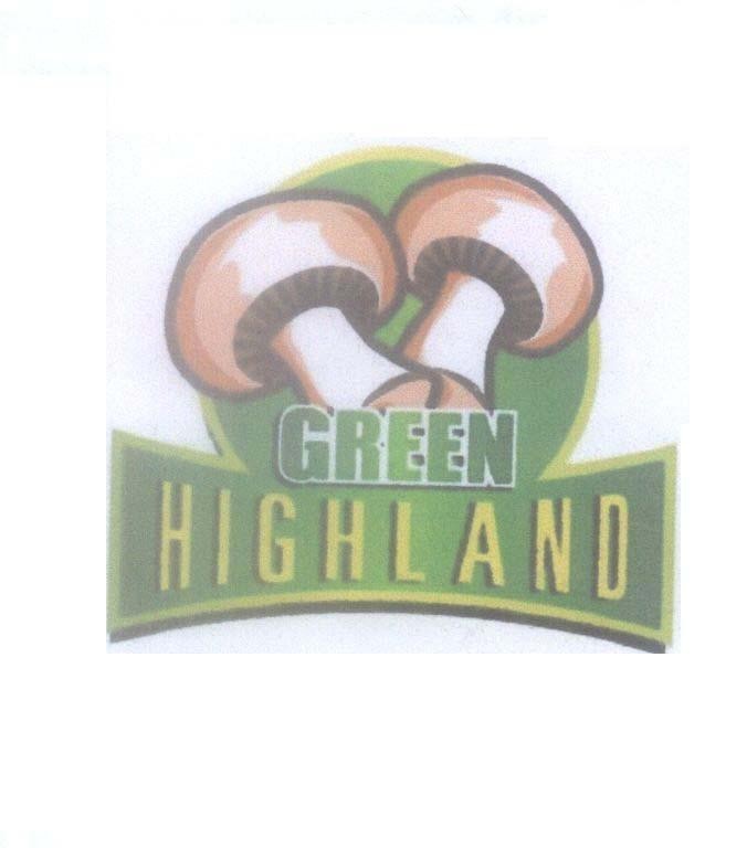 Mẫu nhãn hiệu GREEN HIGHLAND