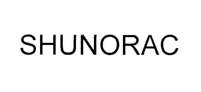 Mẫu nhãn hiệu SHUNORAC