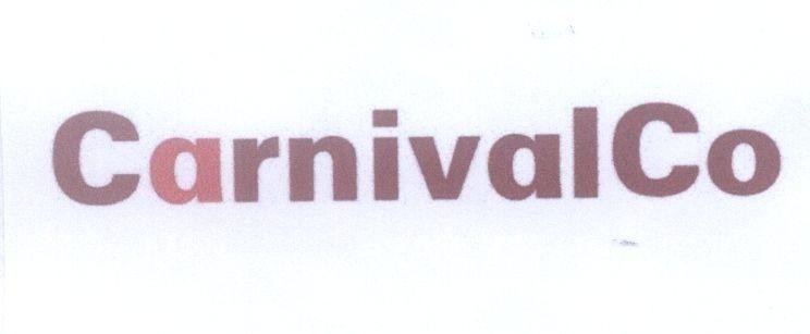 Mẫu nhãn hiệu CarnivalCo