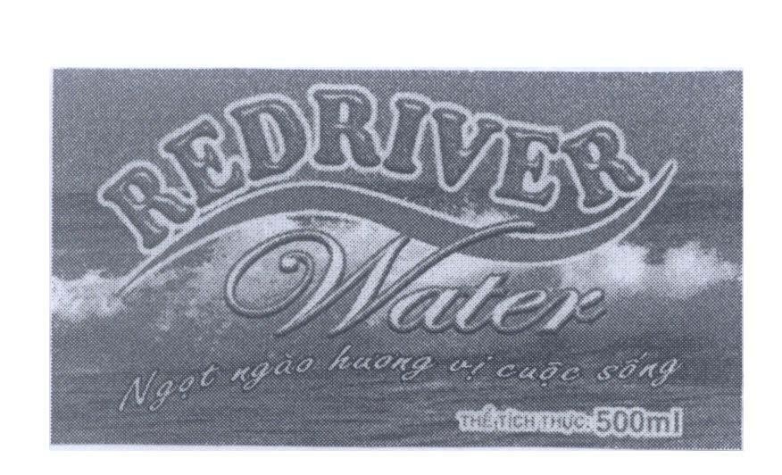 Mẫu nhãn hiệu REDRIVER Water Ngọt ngào hương vị cuộc sống