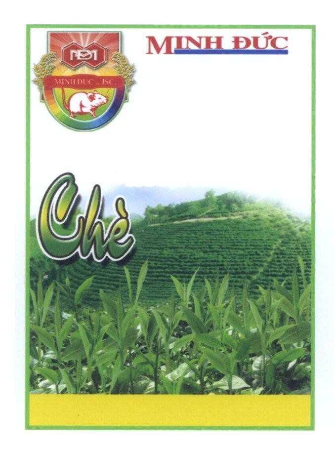 Mẫu nhãn hiệu MINH DUC Chè Minh Đức MĐ MINH DUC.,JSC