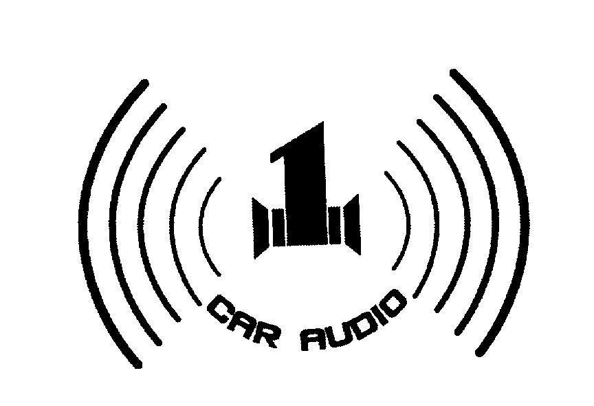 Mẫu nhãn hiệu 1 CAR AUDIO