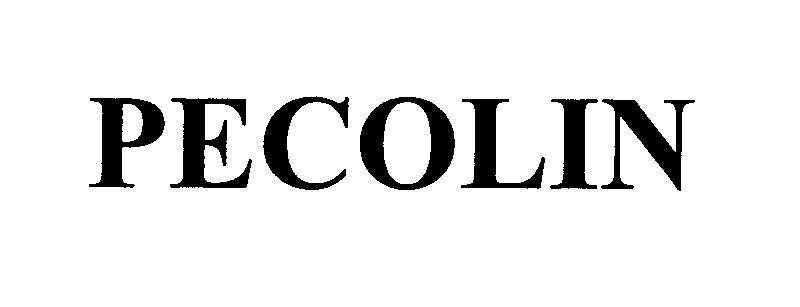 Mẫu nhãn hiệu PECOLIN