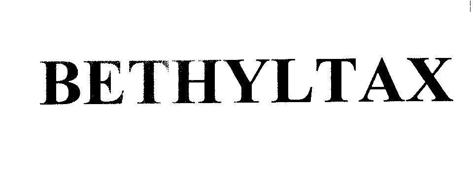 Mẫu nhãn hiệu BETHYLTAX