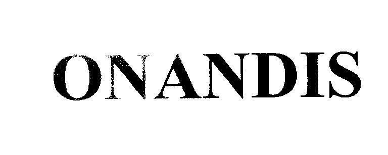 Mẫu nhãn hiệu ONANDIS
