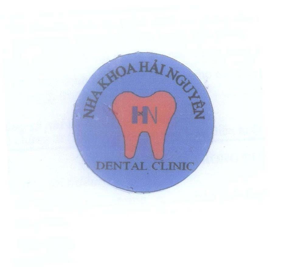 Mẫu nhãn hiệu Nha Khoa Hải Nguyên HN H N DENTAL CLINIC