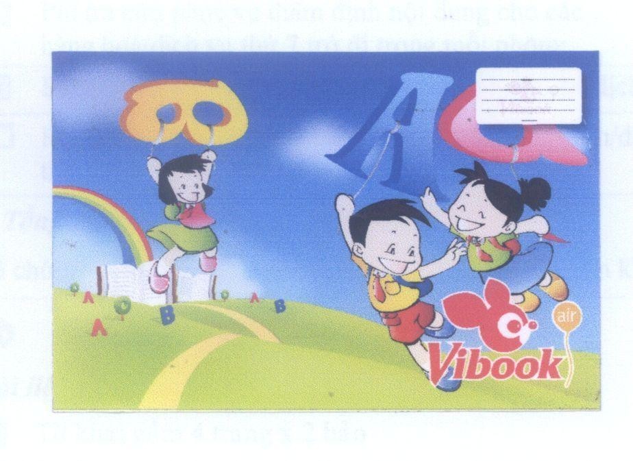 Mẫu nhãn hiệu Vibook air A B O