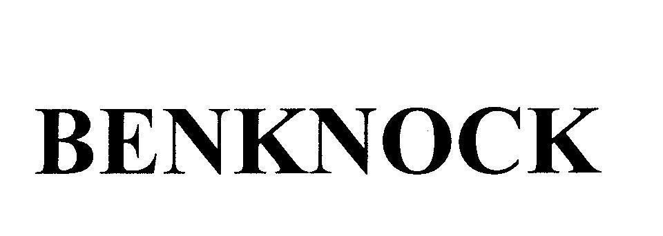 Mẫu nhãn hiệu BENKNOCK