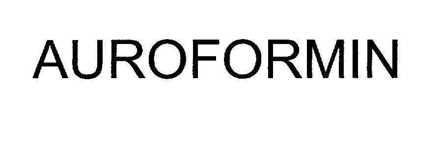 Mẫu nhãn hiệu AUROFORMIN