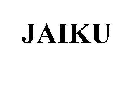 Mẫu nhãn hiệu JAIKU