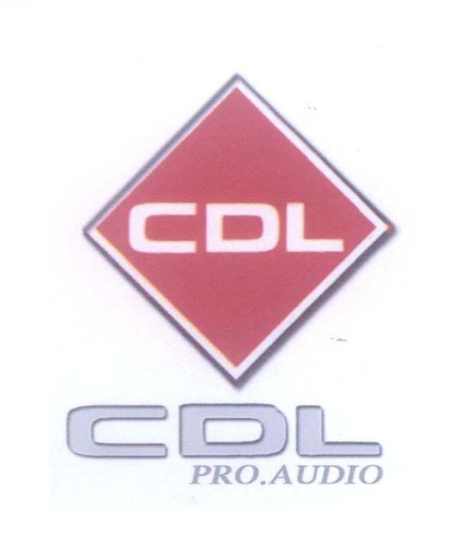 Mẫu nhãn hiệu CDL PRO.AUDIO