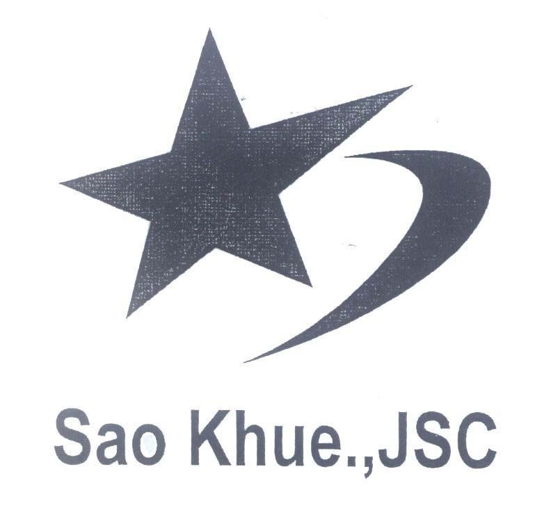 Mẫu nhãn hiệu Sao Khue.,JSC
