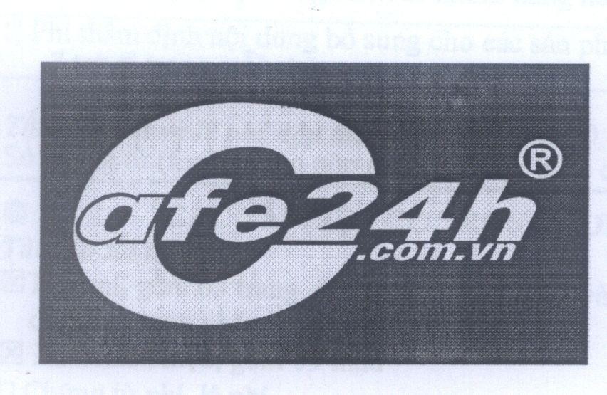 Mẫu nhãn hiệu Cafe24h.com.vn