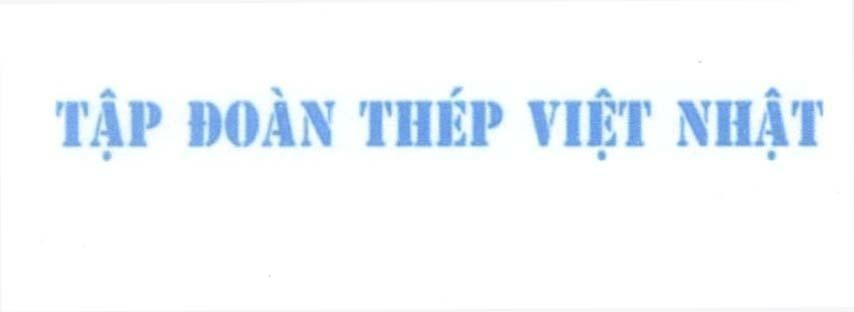 Mẫu nhãn hiệu Tập Đoàn Thép Việt Nhật