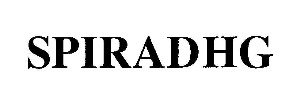 Mẫu nhãn hiệu SPIRADHG