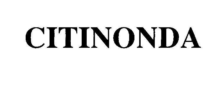 Mẫu nhãn hiệu CITINONDA