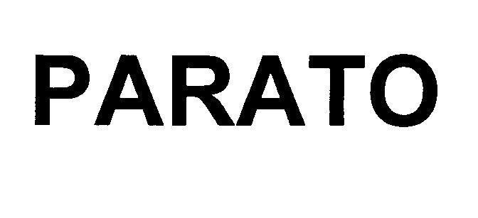 Mẫu nhãn hiệu PARATO