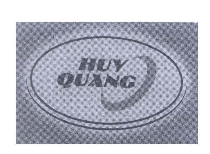 Mẫu nhãn hiệu HUY QUANG