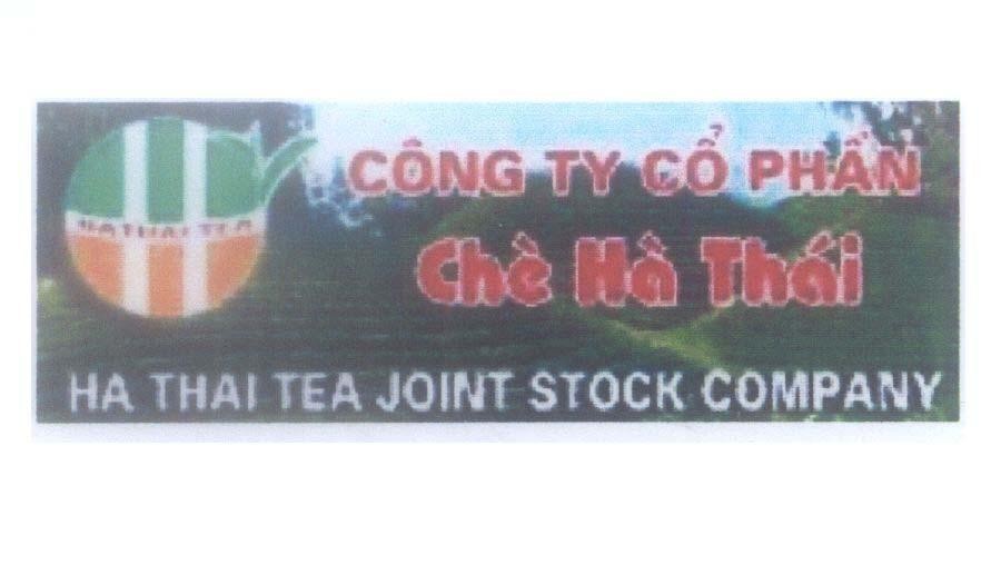 Mẫu nhãn hiệu HA THAI Công Ty Cổ Phần Chè Hà Thái HA THAI TEA JOINT STOCK COMPANY