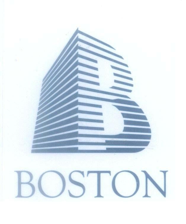 Mẫu nhãn hiệu B BOSTON