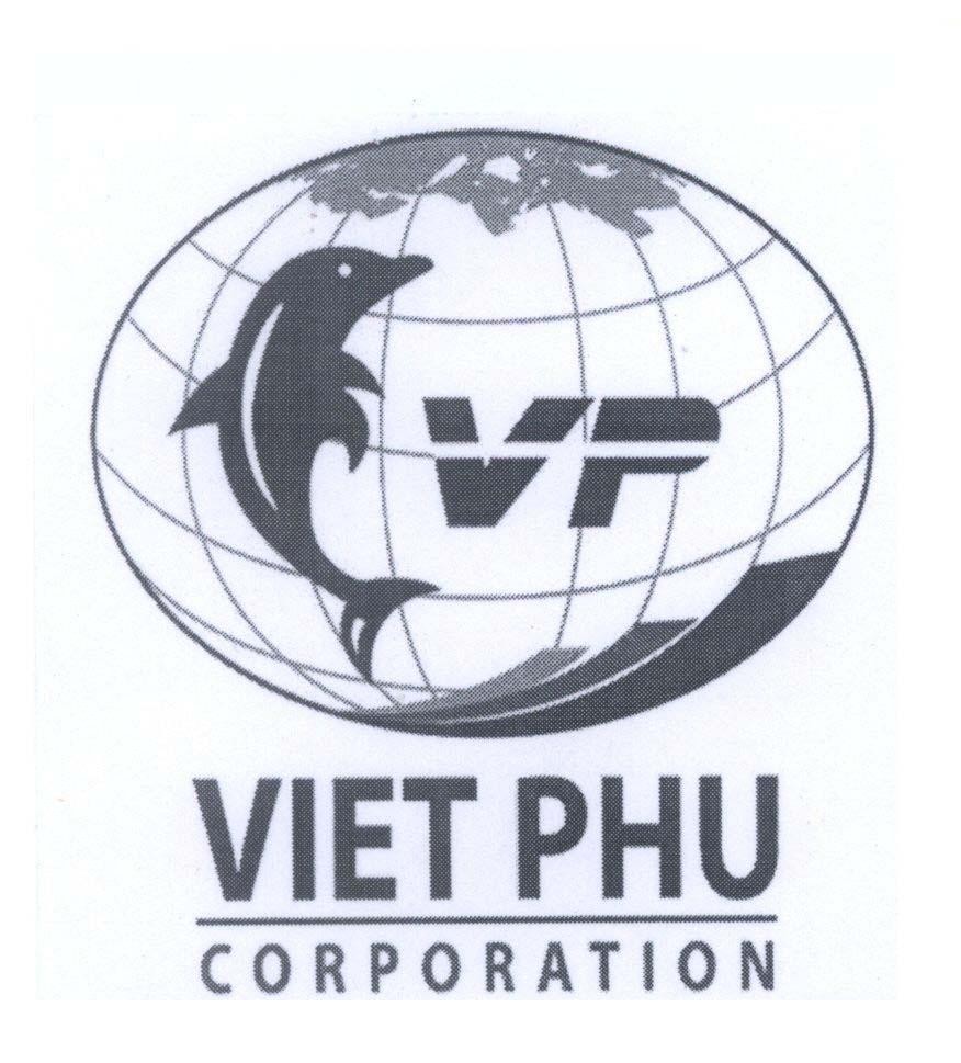 Mẫu nhãn hiệu VP VIET PHU CORPORATION