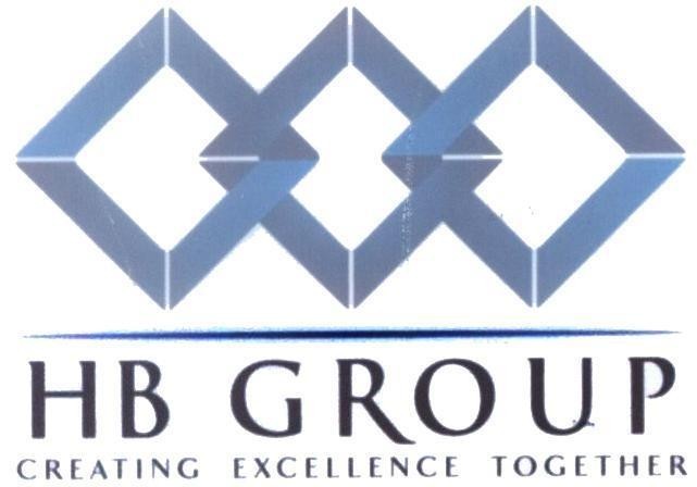 Mẫu nhãn hiệu HB GROUP CREATING EXCELLENCE TOGETHER