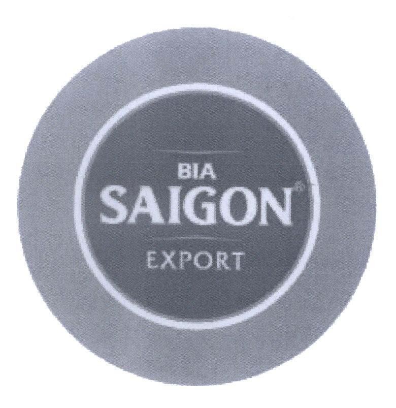 Mẫu nhãn hiệu BIA SAIGON EXPORT
