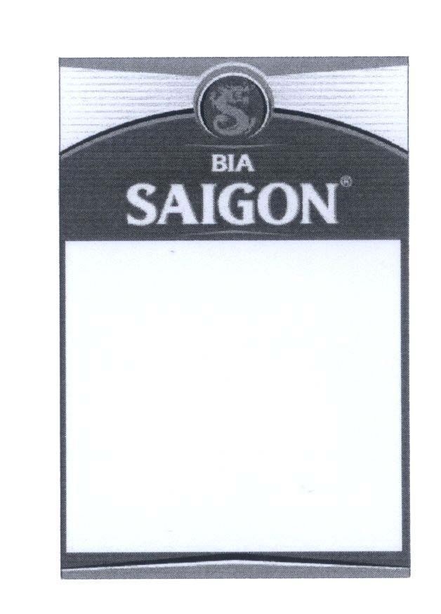 Mẫu nhãn hiệu S BIA SAIGON