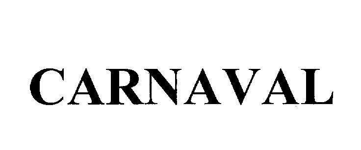 Mẫu nhãn hiệu CARNAVAL