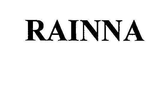 Mẫu nhãn hiệu RAINNA