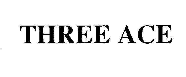 Mẫu nhãn hiệu THREE ACE
