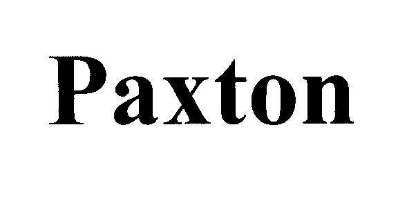 Mẫu nhãn hiệu Paxton
