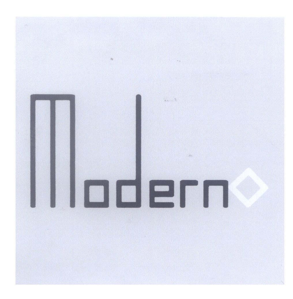 Mẫu nhãn hiệu Modern