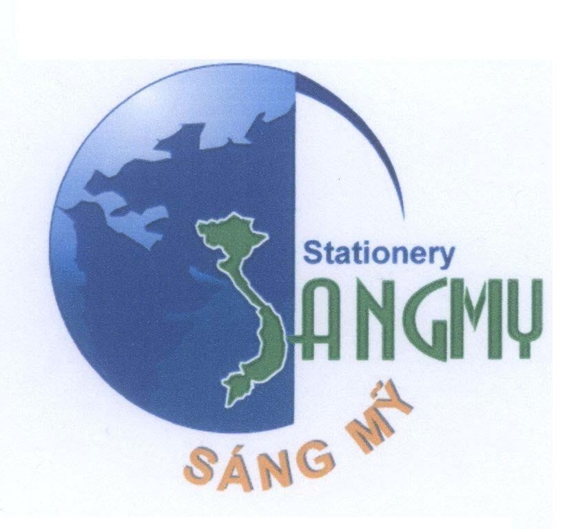Mẫu nhãn hiệu SANG MY Sáng Mỹ Stationery