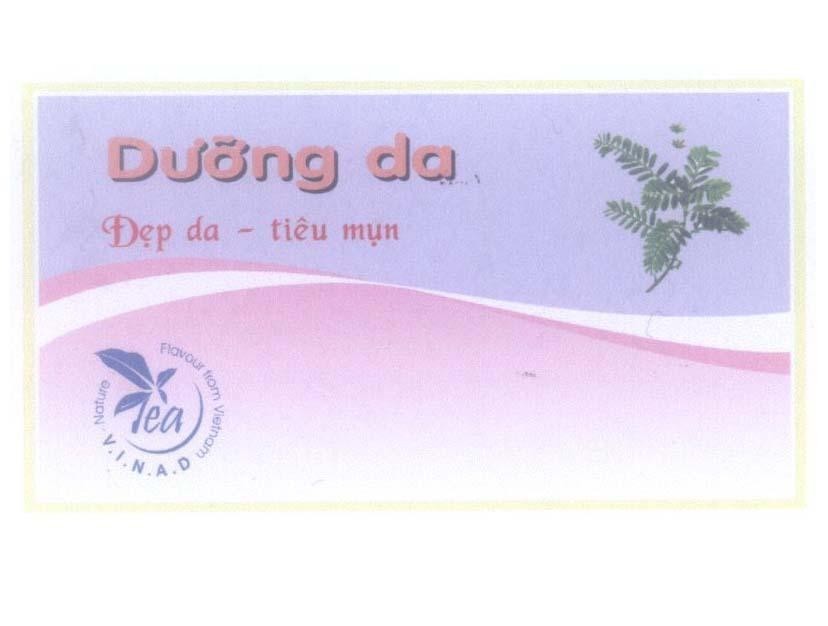 Mẫu nhãn hiệu V.I.N.A.D Dưỡng da Đẹp da - tiêu mụn Tea Nature Flavour from Vietnam