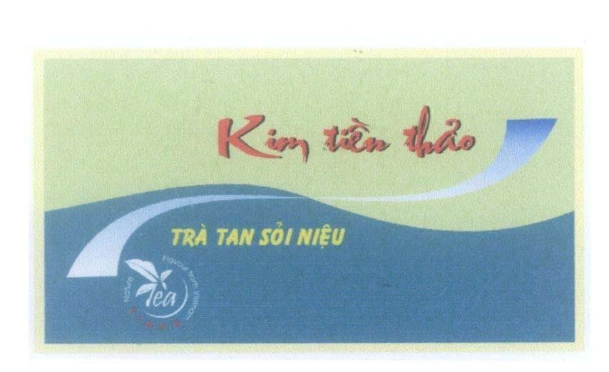 Mẫu nhãn hiệu S V.I.N.A.D VINAD Tea Kim tiền thảo Nature Flavour from Vietnam