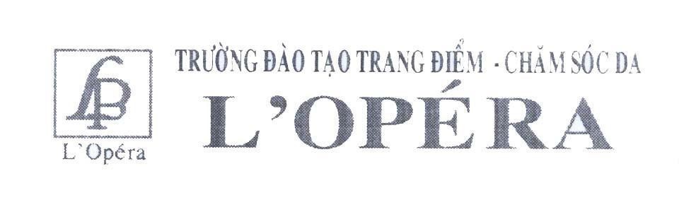 Mẫu nhãn hiệu L P L'Opéra L'OPERA Trường Đào Tạo Trang Điểm - Chăm Sóc Da