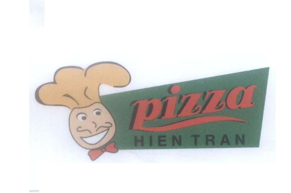Mẫu nhãn hiệu HIEN TRAN pizza