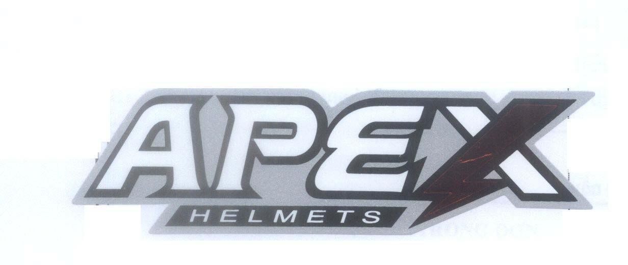 Mẫu nhãn hiệu APEX HELMETS