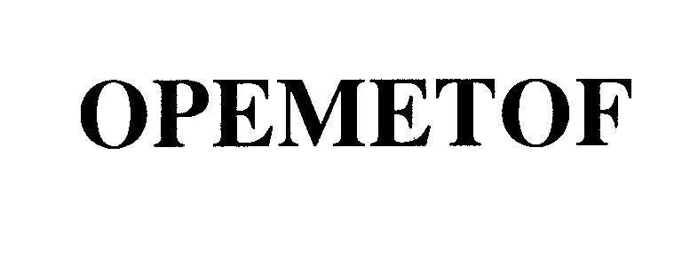 Mẫu nhãn hiệu OPEMETOF