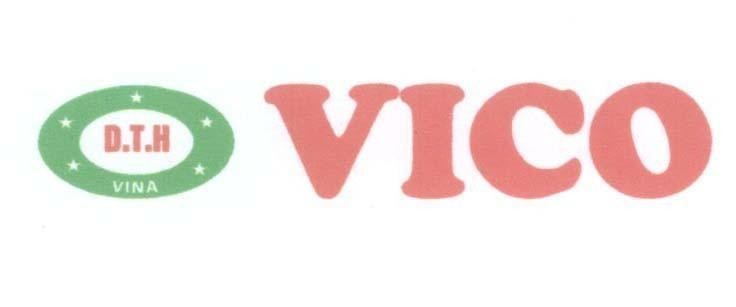 Mẫu nhãn hiệu DTH VINA VICO