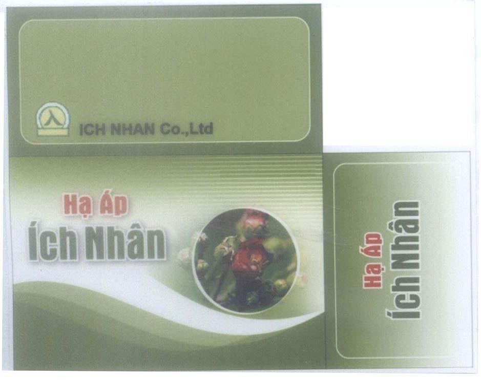 Mẫu nhãn hiệu Hạ áp ích Nhân ICH NHAN Co.,Ltd